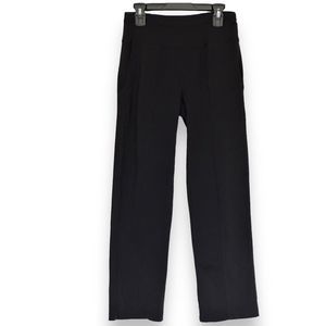 Athleta Women’s Black Mid Rise Cropped Leggings Back Zip Pocket Sz XS